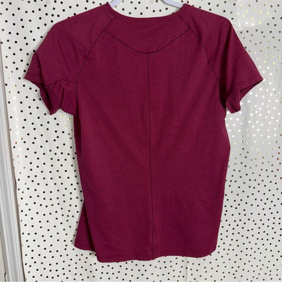 Arc'teryx Women's Maroon Short Sleeve Tee - Picture 5 of 5